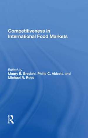 Competitiveness In International Food Markets de Maurey E Bredahl