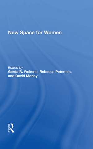 New Space For Women de Gerda R Wekerle