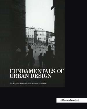 Fundamentals of Urban Design de Richard Hedman