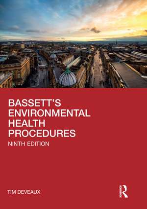 Bassett's Environmental Health Procedures de W.H. Bassett