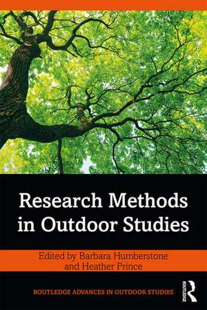 Research Methods in Outdoor Studies de Barbara Humberstone