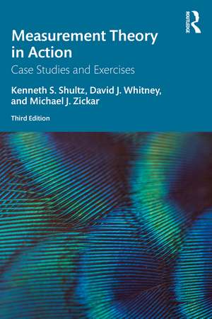 Measurement Theory in Action: Case Studies and Exercises de Kenneth S Shultz