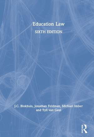 Education Law de J. C. Blokhuis