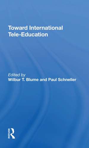 Toward International Tele-Education de Wilbur Blume