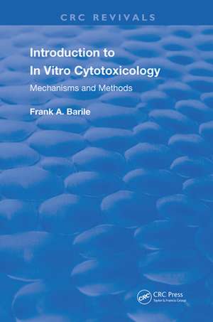 INTRO IN VITRO CYTOTOXICOLOGY 1994