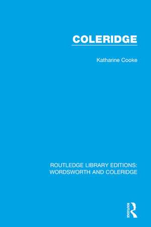 COLERIDGE de KATHARINE COOKE