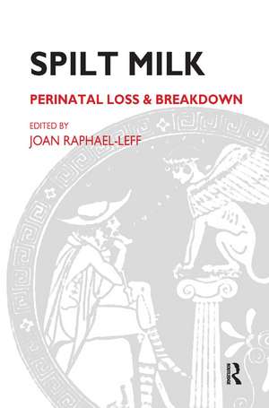 Spilt Milk: Perinatal Loss and Breakdown de Joan Raphael-Leff