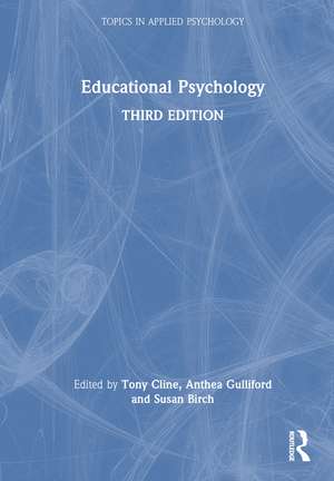 Educational Psychology de Tony Cline