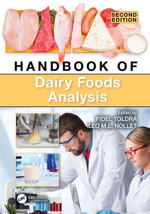 Handbook of Dairy Foods Analysis de Fidel Toldrá