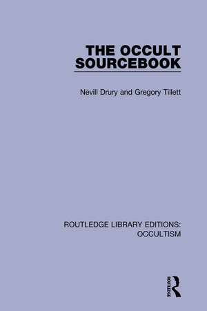 The Occult Sourcebook de Nevill Drury