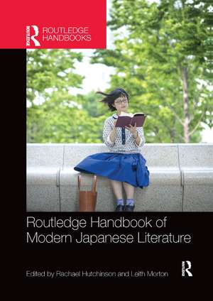 Routledge Handbook of Modern Japanese Literature de Rachael Hutchinson