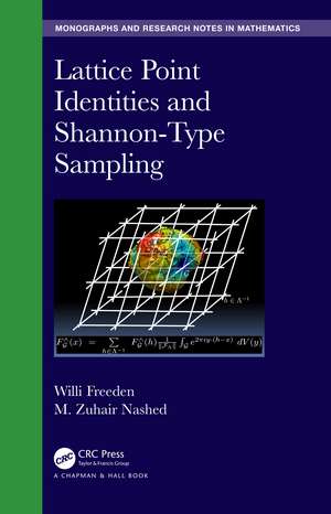 Lattice Point Identities and Shannon-Type Sampling de Willi Freeden