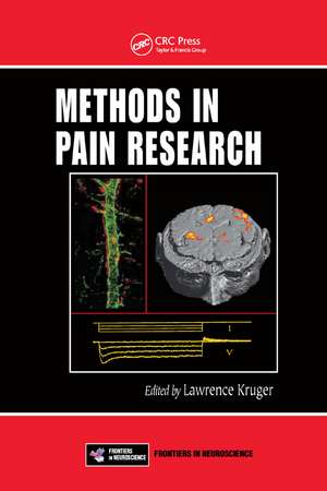 Methods in Pain Research de Lawrence Kruger