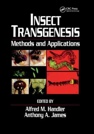 Insect Transgenesis: Methods and Applications de Alfred M. Handler