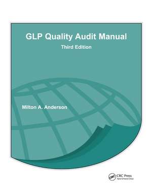 GLP Quality Audit Manual de Milton A. Anderson