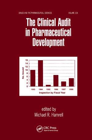 The Clinical Audit in Pharmaceutical Development de Michael Hamrell