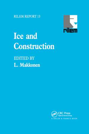 Ice and Construction de L. Makkonen