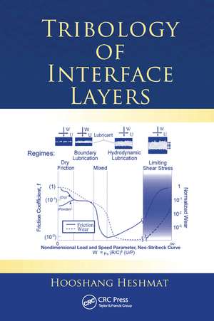 Tribology of Interface Layers de Hooshang Heshmat