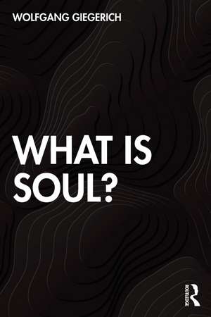 What is Soul? de Wolfgang Giegerich