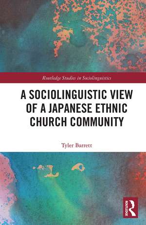 A Sociolinguistic View of A Japanese Ethnic Church Community de Tyler Barrett