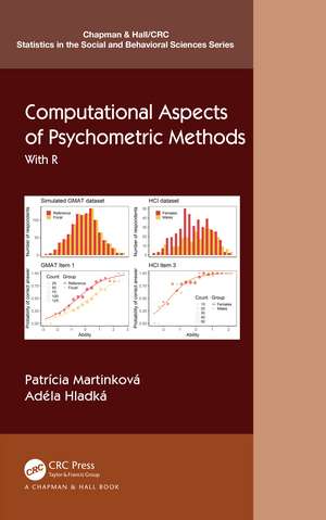 Computational Aspects of Psychometric Methods: With R de Patricia Martinková