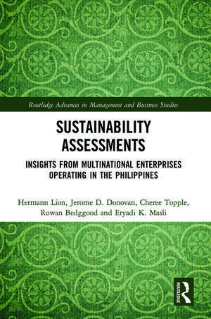 Sustainability Assessments: Insights from Multinational Enterprises Operating in the Philippines de Hermann Lion