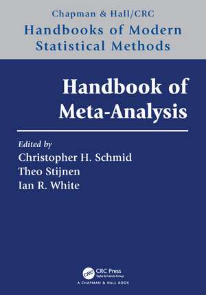 Handbook of Meta-Analysis de Christopher H. Schmid