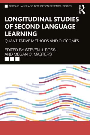 Longitudinal Studies of Second Language Learning: Quantitative Methods and Outcomes de Steven J. Ross