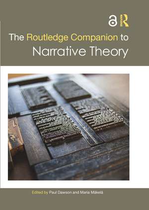 The Routledge Companion to Narrative Theory de Paul Dawson