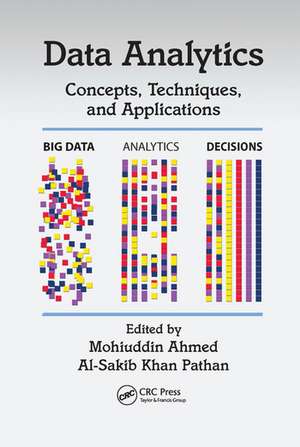 Data Analytics: Concepts, Techniques, and Applications de Mohiuddin Ahmed