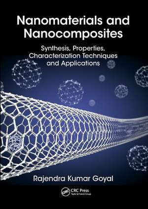 Nanomaterials and Nanocomposites: Synthesis, Properties, Characterization Techniques, and Applications de Rajendra Kumar Goyal