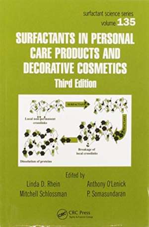 Surfactants in Personal Care Products and Decorative Cosmetics de Linda D. Rhein