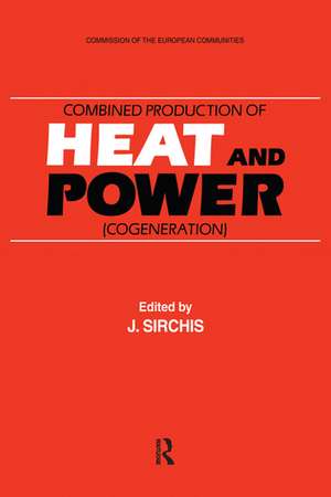 Combined Production of Heat and Power de J. Sirchis