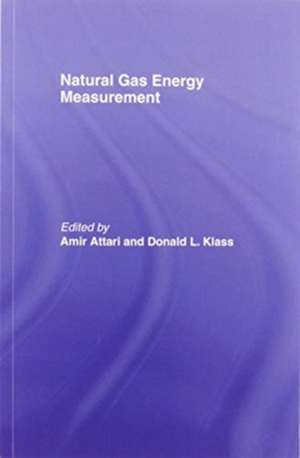 Natural Gas Energy Measurement de A. Attari