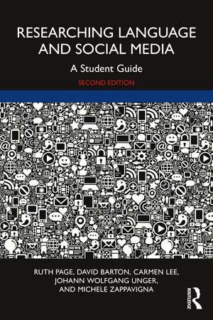 Researching Language and Social Media: A Student Guide de Ruth Page