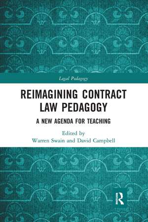 Reimagining Contract Law Pedagogy: A New Agenda for Teaching de Warren Swain