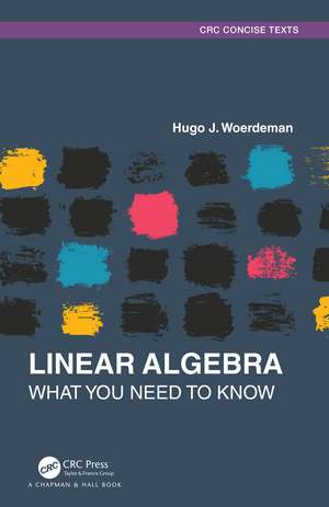 Linear Algebra: What you Need to Know de Hugo J. Woerdeman