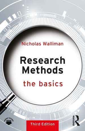 Research Methods: The Basics de Nicholas Walliman