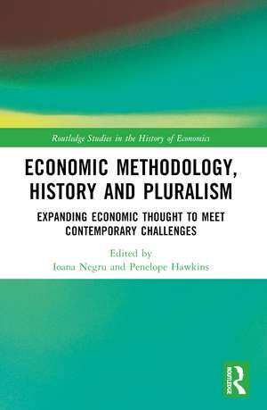 Economic Methodology, History and Pluralism: Expanding Economic Thought to Meet Contemporary Challenges de Ioana Negru