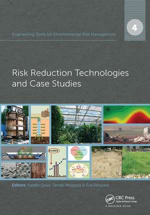 Engineering Tools for Environmental Risk Management: 4. Risk Reduction Technologies and Case Studies de Katalin Gruiz