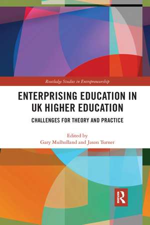 Enterprising Education in UK Higher Education: Challenges for Theory and Practice de Gary Mulholland