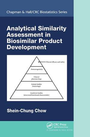 Analytical Similarity Assessment in Biosimilar Product Development de Shein-Chung Chow