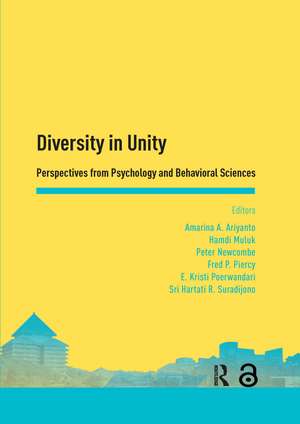 Diversity in Unity: Perspectives from Psychology and Behavioral Sciences: Proceedings of the Asia-Pacific Research in Social Sciences and Humanities, Depok, Indonesia, November 7-9, 2016: Topics in Psychology and Behavioral Sciences de Amarina Ashar Ariyanto