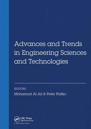 Advances and Trends in Engineering Sciences and Technologies: Proceedings of the International Conference on Engineering Sciences and Technologies, 27-29 May 2015, Tatranská Štrba, High Tatras Mountains - Slovak Republic de Mohamad Ali