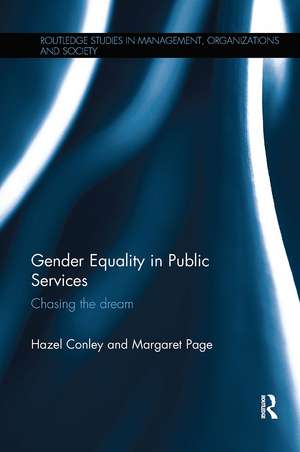 Gender Equality in Public Services: Chasing the Dream de Hazel Conley