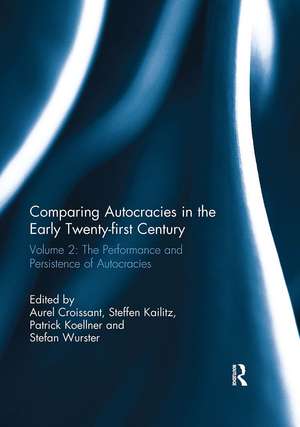 Comparing autocracies in the early Twenty-first Century: Vol 2: The Performance and Persistence of Autocracies de Aurel Croissant