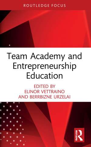 Team Academy and Entrepreneurship Education de Elinor Vettraino