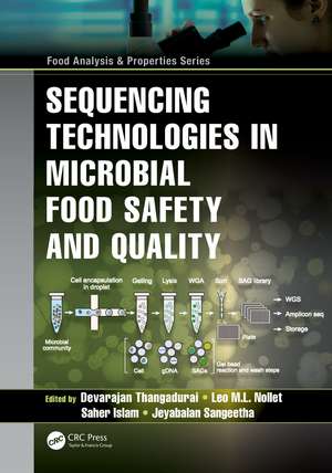 Sequencing Technologies in Microbial Food Safety and Quality de Devarajan Thangardurai