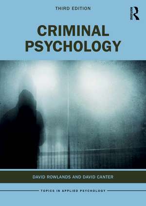 Criminal Psychology de David Rowlands