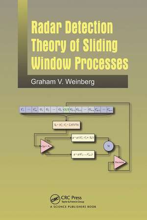 Radar Detection Theory of Sliding Window Processes de Graham Weinberg